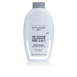 Byphasse, Urban Swing, Gel douche & shampooing 2 en 1, 600 ml